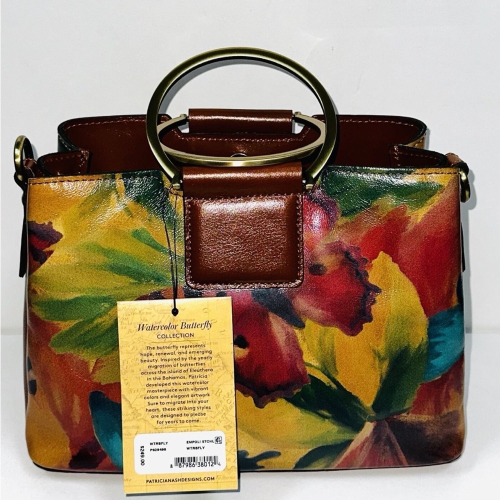 Patricia Nash Multicolor Floral Crossbody Bag - Picture 6 of 12